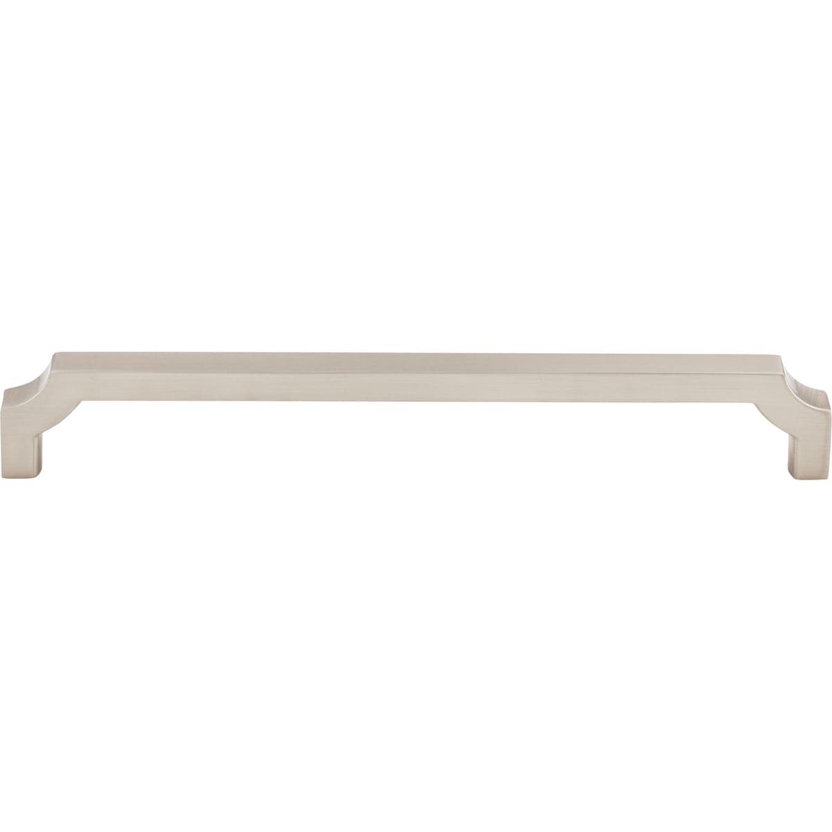 Top Knobs - TK3024BSN - Davenport 7-9/16 Inch Center to Center Handle Cabinet Pull in Brushed Satin Nickel