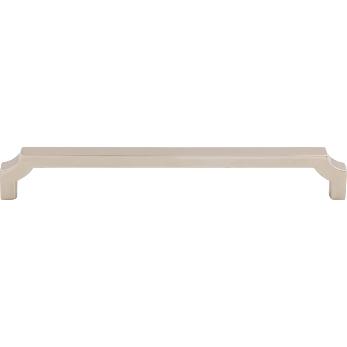 Top Knobs - TK3024PN - Davenport 7-9/16 Inch Center to Center Handle Cabinet Pull in Polished Nickel