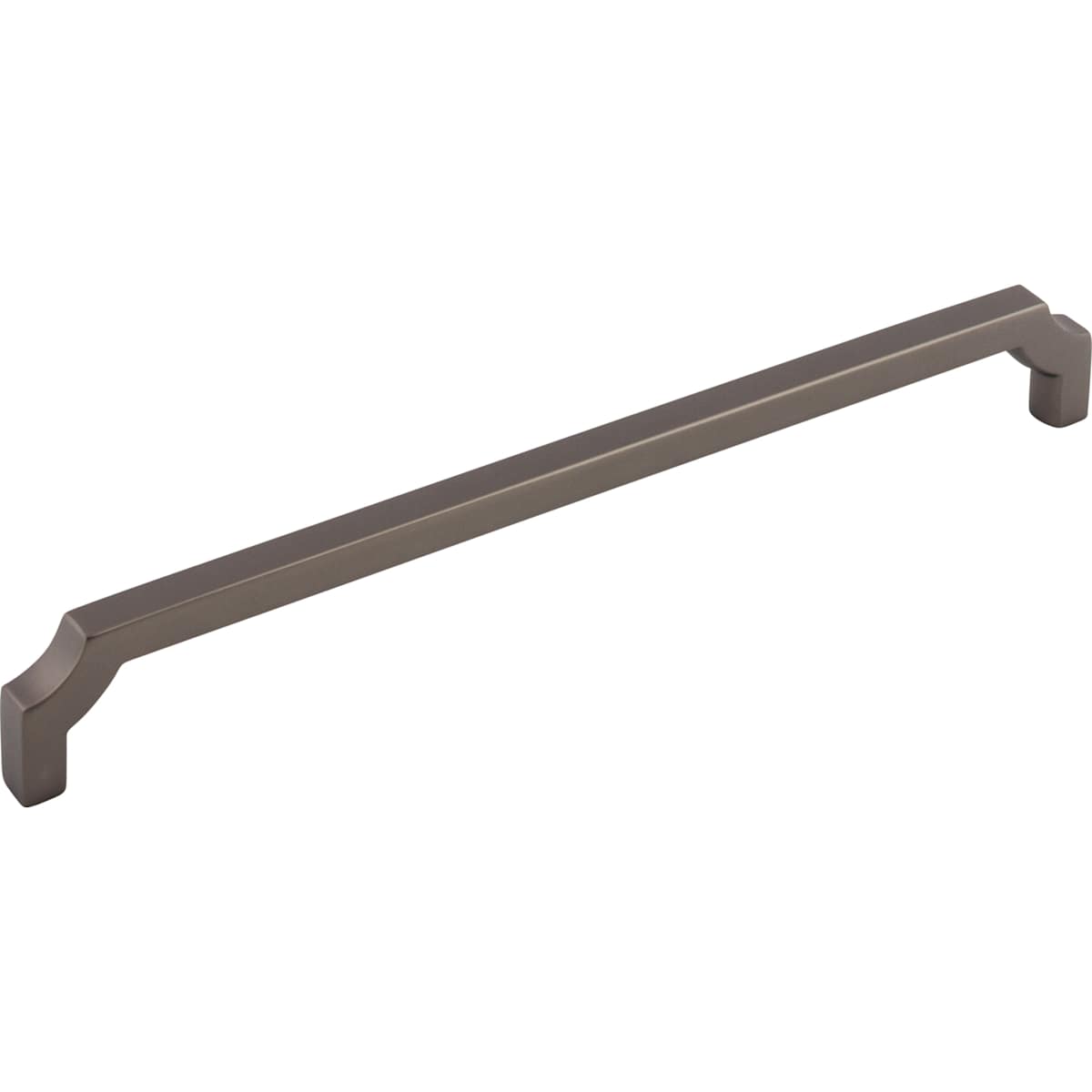 Top Knobs - TK3025BSN - Davenport 8-13/16 Inch Center to Center Handle Cabinet Pull in Brushed Satin Nickel