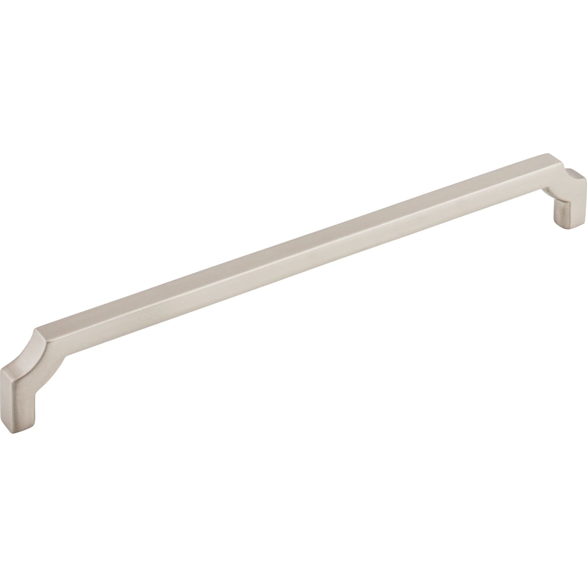 Top Knobs - TK3025BSN - Davenport 8-13/16 Inch Center to Center Handle Cabinet Pull in Brushed Satin Nickel