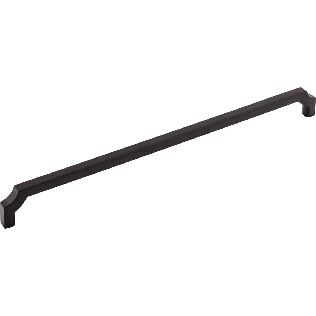 Top Knobs - TK3026PN - Davenport 12 Inch Center to Center Handle Cabinet Pull in Polished Nickel