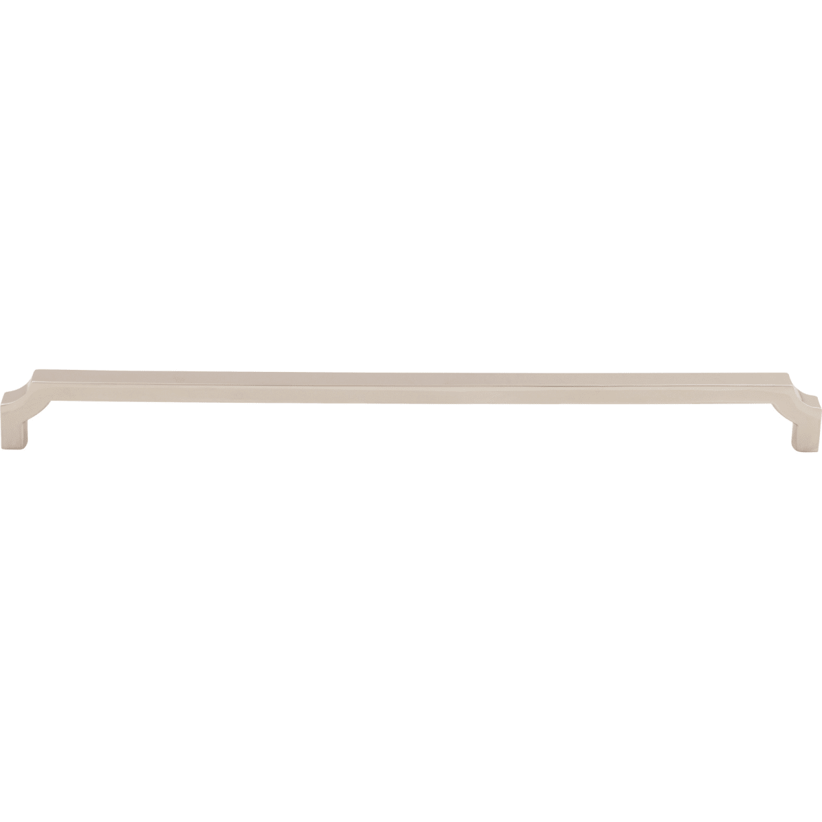 Top Knobs - TK3026PN - Davenport 12 Inch Center to Center Handle Cabinet Pull in Polished Nickel