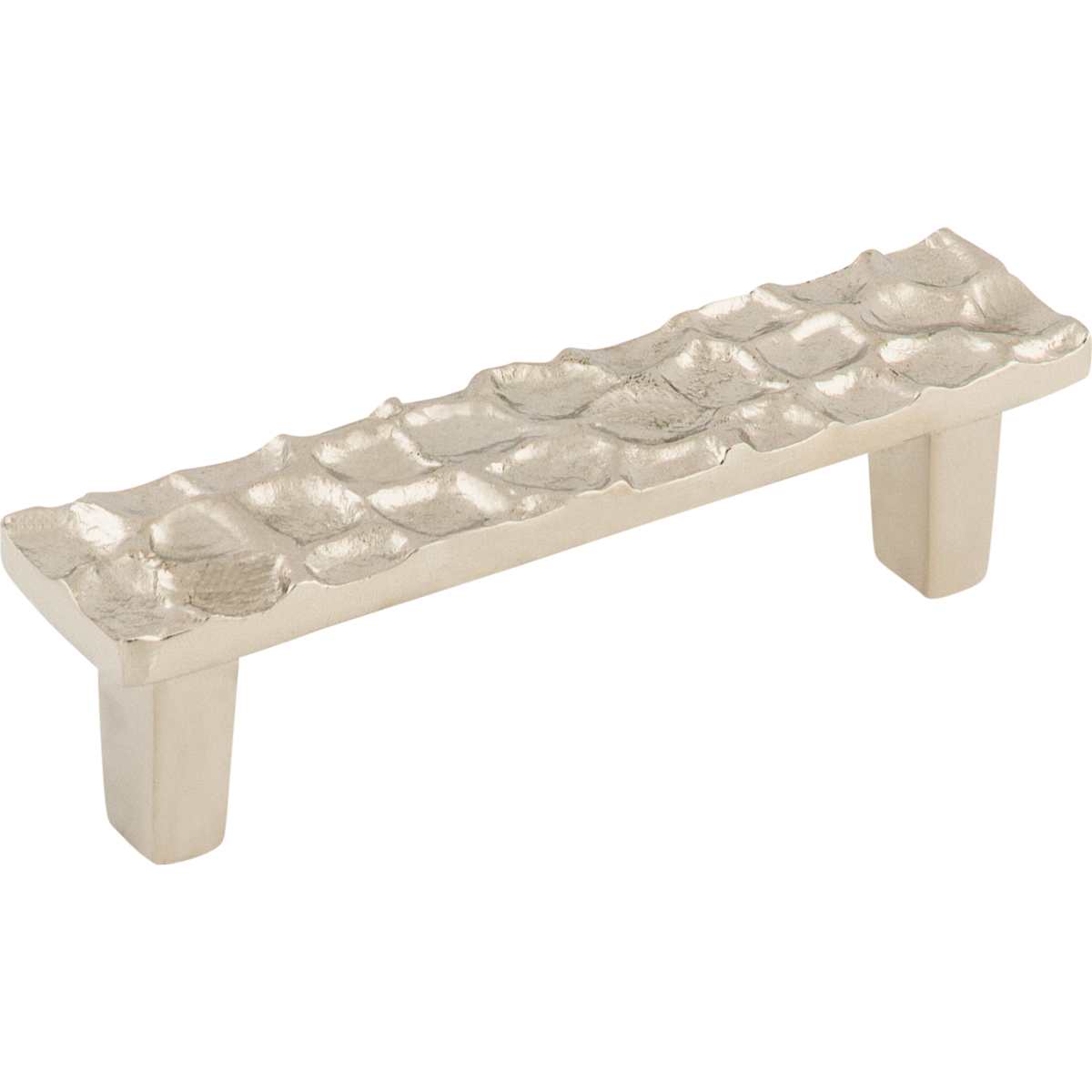 Top Knobs - TK304CB - Cobblestone 3-3/4 Inch Center to Center Bar Cabinet Pull in Coal Black