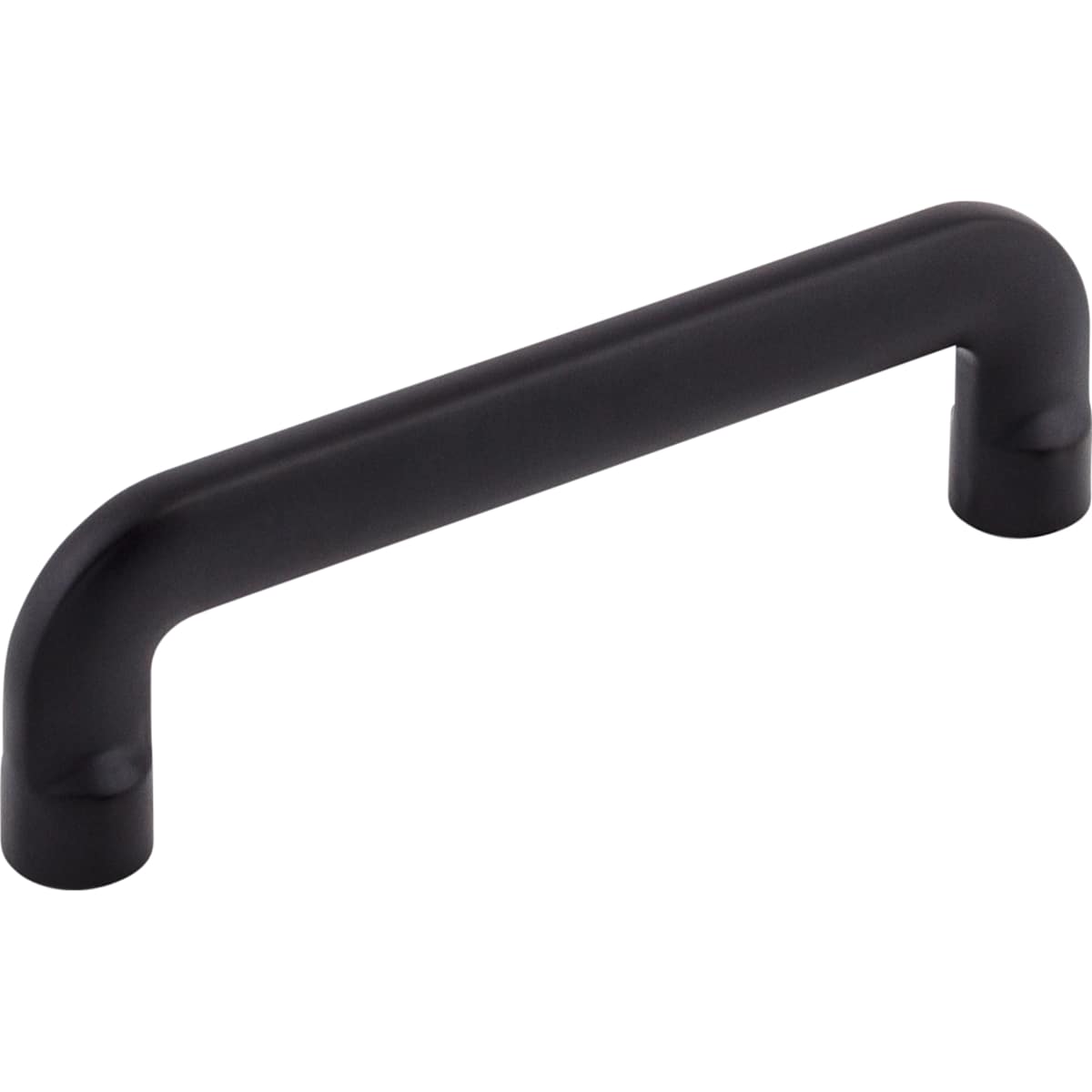 Top Knobs - TK3041BLK - Hartridge 3-3/4 Inch Center to Center Handle Cabinet Pull in Flat Black