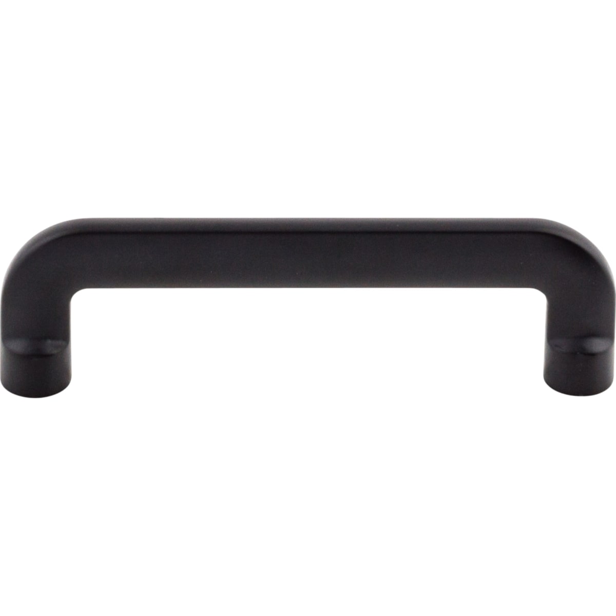 Top Knobs - TK3041BLK - Hartridge 3-3/4 Inch Center to Center Handle Cabinet Pull in Flat Black