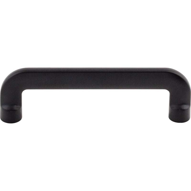 Top Knobs - TK3041BLK - Hartridge 3-3/4 Inch Center to Center Handle Cabinet Pull in Flat Black