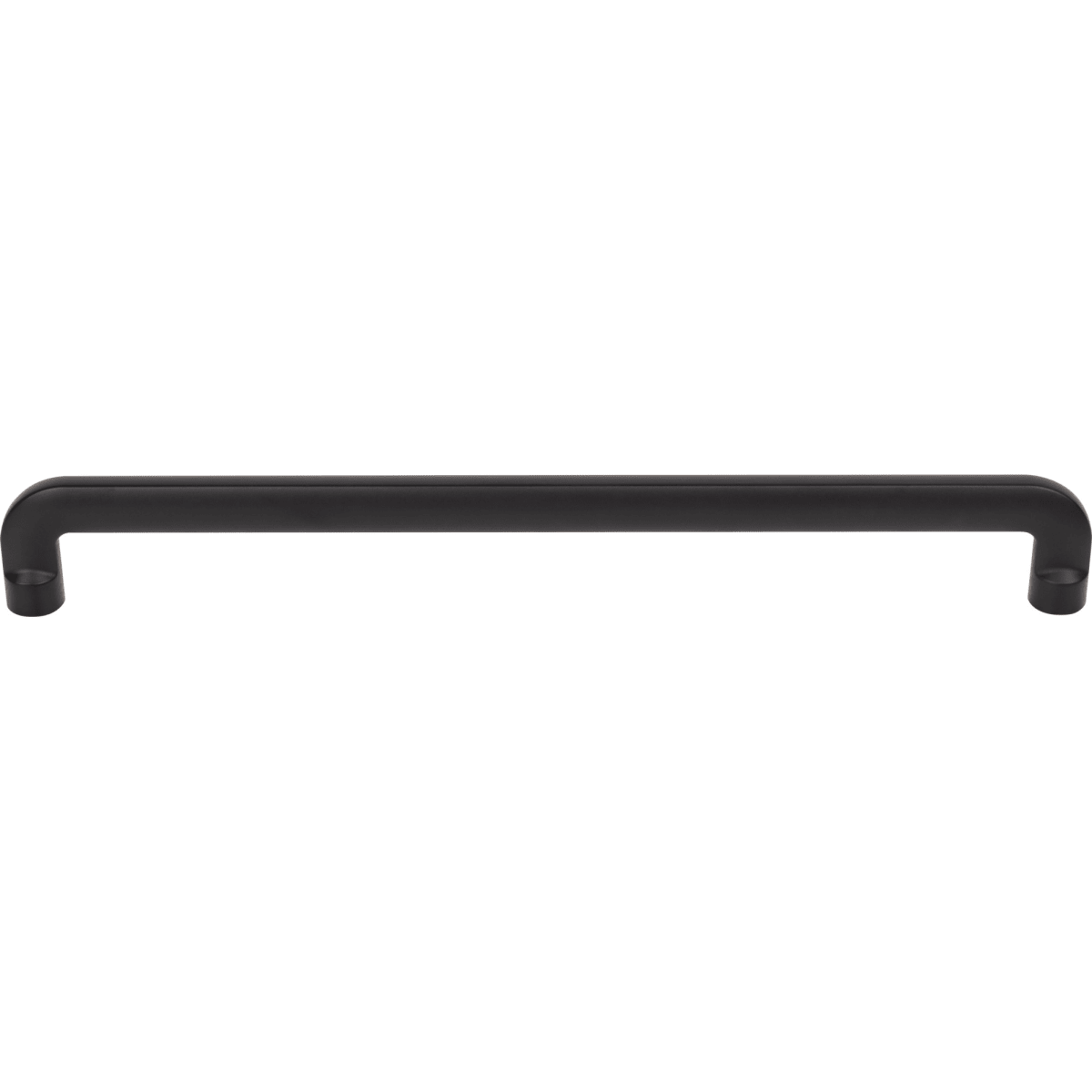 Top Knobs - TK3045BLK - Hartridge 8-13/16 Inch Center to Center Handle Cabinet Pull in Flat Black