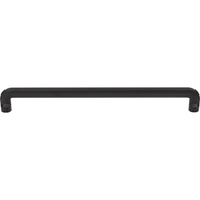 Top Knobs - TK3045BLK - Hartridge 8-13/16 Inch Center to Center Handle Cabinet Pull in Flat Black