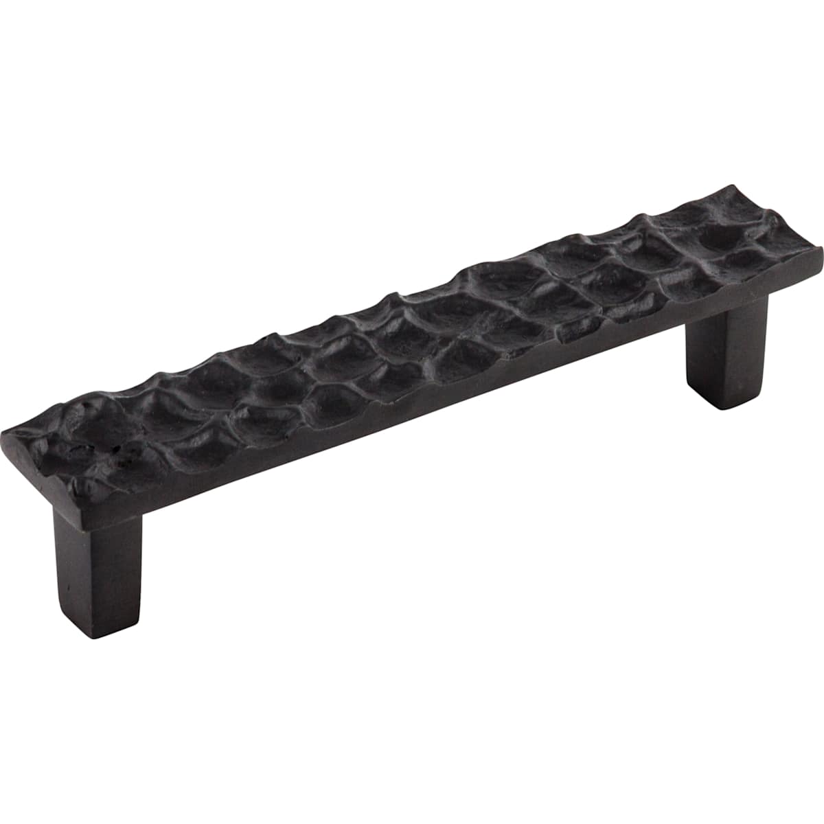 Top Knobs - TK305BA - Cobblestone 5-1/16 Inch Center to Center Bar Cabinet Pull in Antique Brass