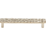Top Knobs - TK306PN - Cobblestone 6-5/16 Inch Center to Center Bar Cabinet Pull in Polished Nickel