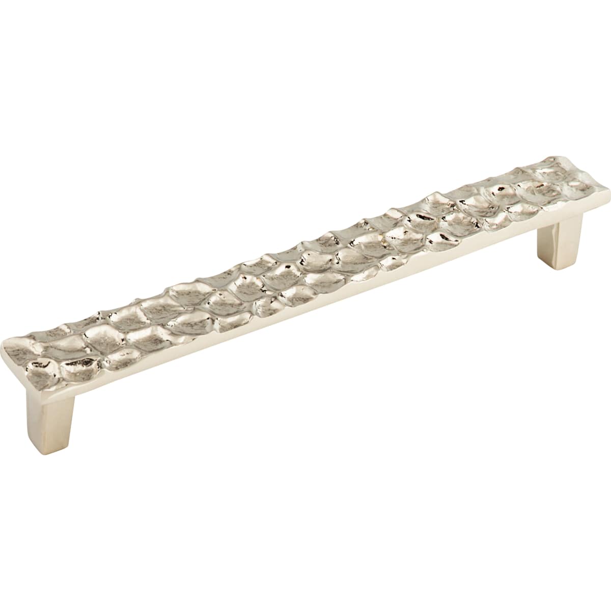 Top Knobs - TK307CB - Cobblestone 7-9/16 Inch Center to Center Bar Cabinet Pull in Coal Black