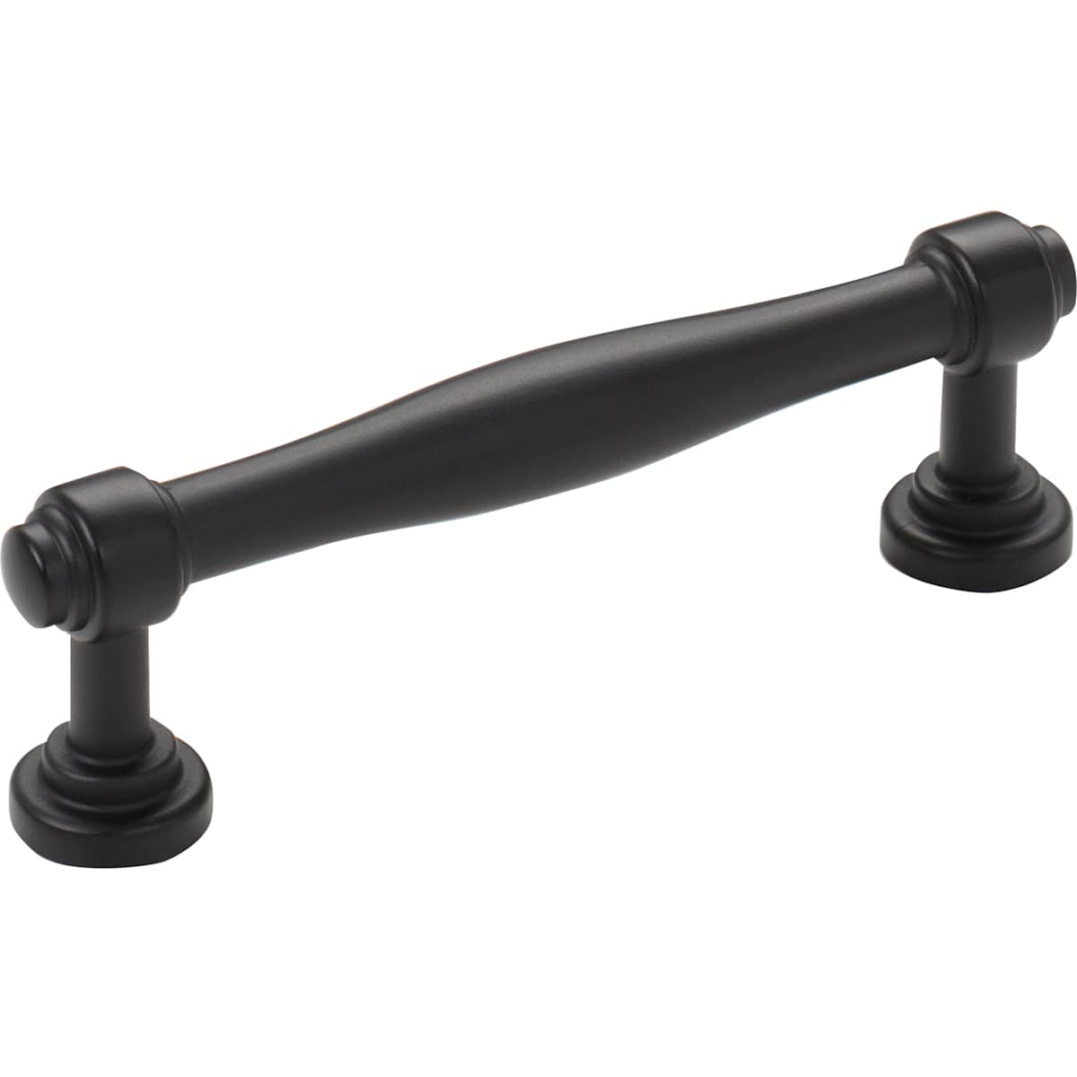 Top Knobs - TK3071BLK - Ulster 3-3/4 Inch Center to Center Bar Cabinet Pull in Flat Black