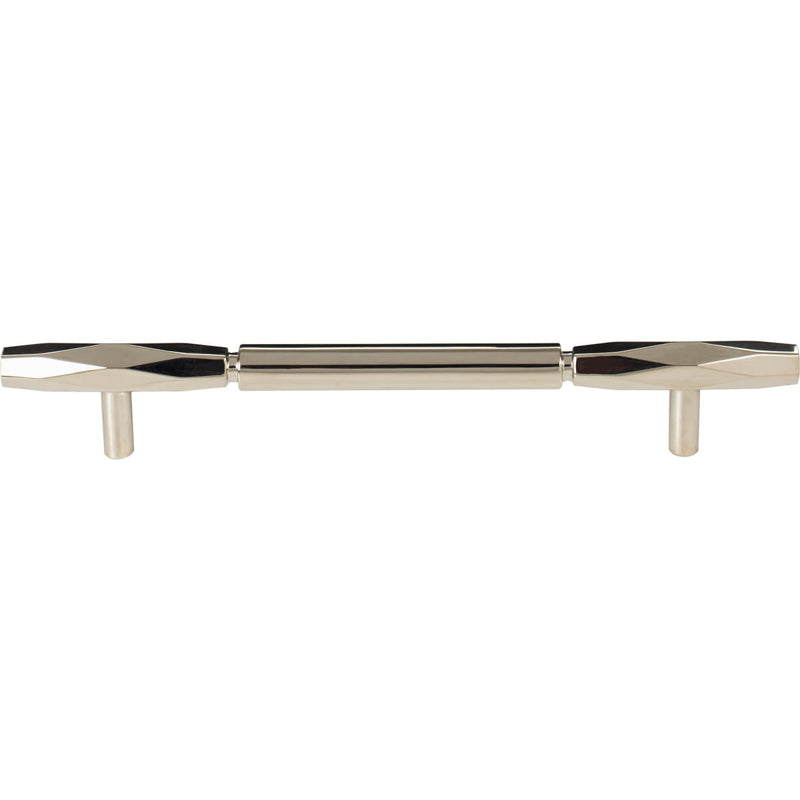 Top Knobs - TK3083PN - Kingsmill 6-5/16 Inch Center to Center Bar Cabinet Pull in Polished Nickel
