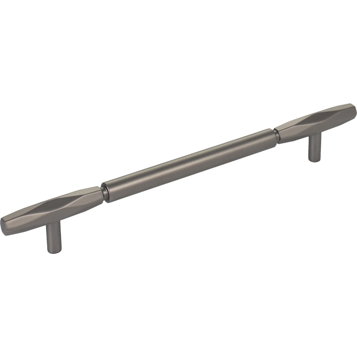 Top Knobs - TK3084BLK - Kingsmill 7-9/16 Inch Center to Center Bar Cabinet Pull in Flat Black