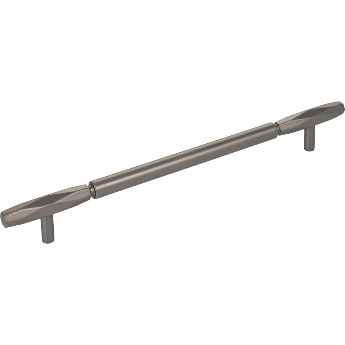 Top Knobs - TK3085BLK - Kingsmill 8-13/16 Inch Center to Center Bar Cabinet Pull in Flat Black