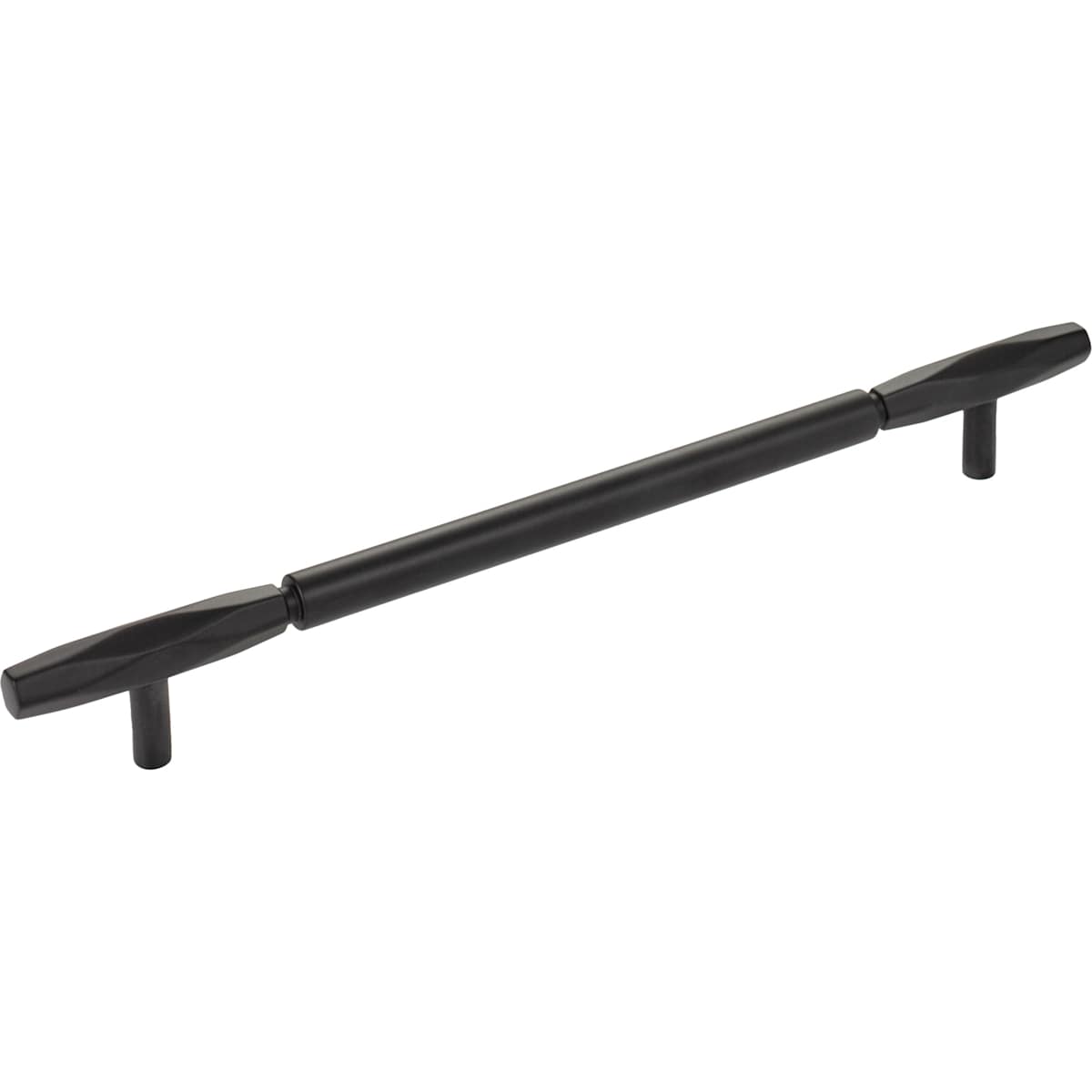 Top Knobs - TK3085BLK - Kingsmill 8-13/16 Inch Center to Center Bar Cabinet Pull in Flat Black