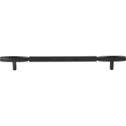 Top Knobs - TK3085BLK - Kingsmill 8-13/16 Inch Center to Center Bar Cabinet Pull in Flat Black