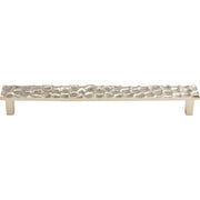 Top Knobs - TK308PN - Cobblestone 8-13/16 Inch Center to Center Bar Cabinet Pull in Polished Nickel