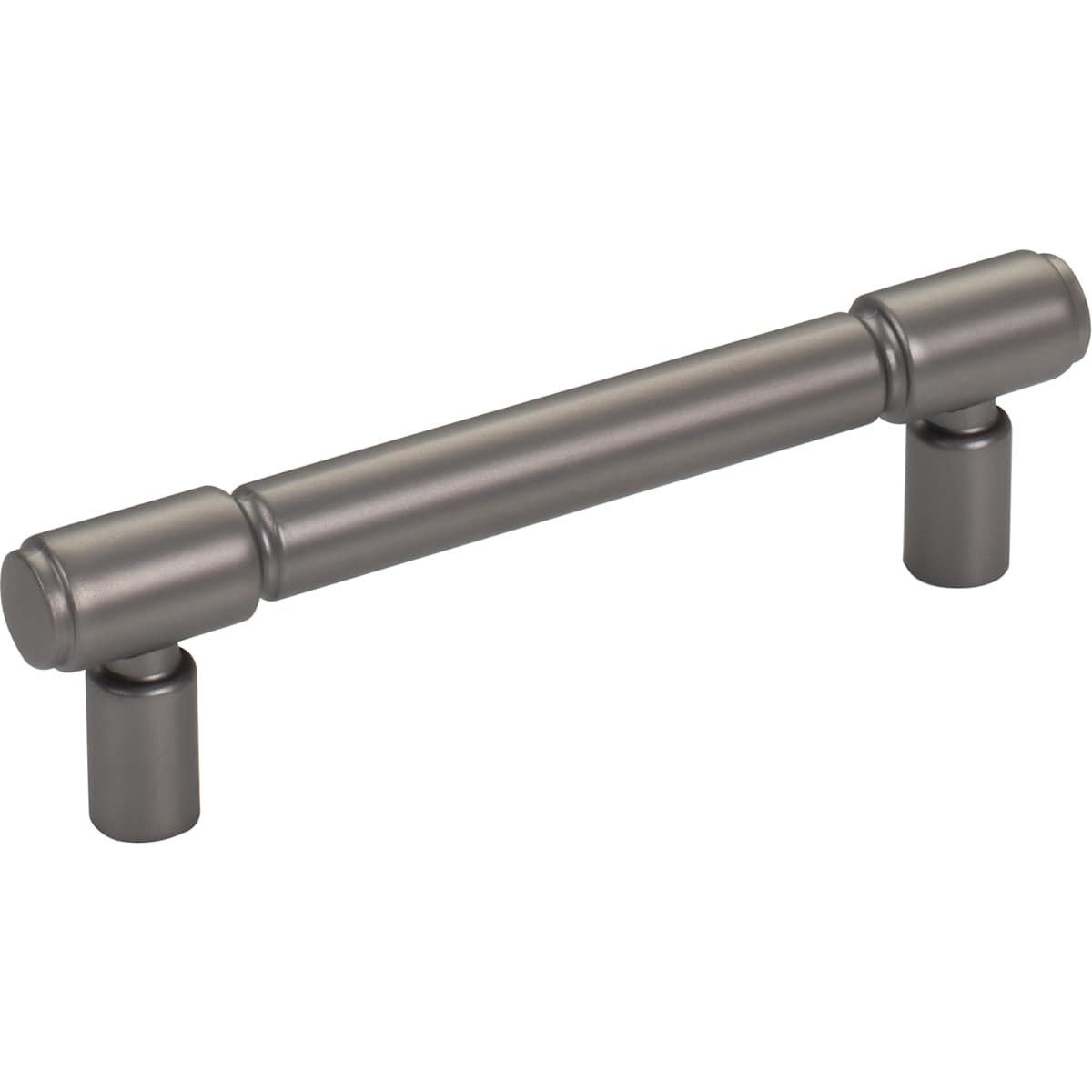 Top Knobs - TK3112BLK - Clarence 3-3/4 Inch Center to Center Bar Cabinet Pull in Flat Black
