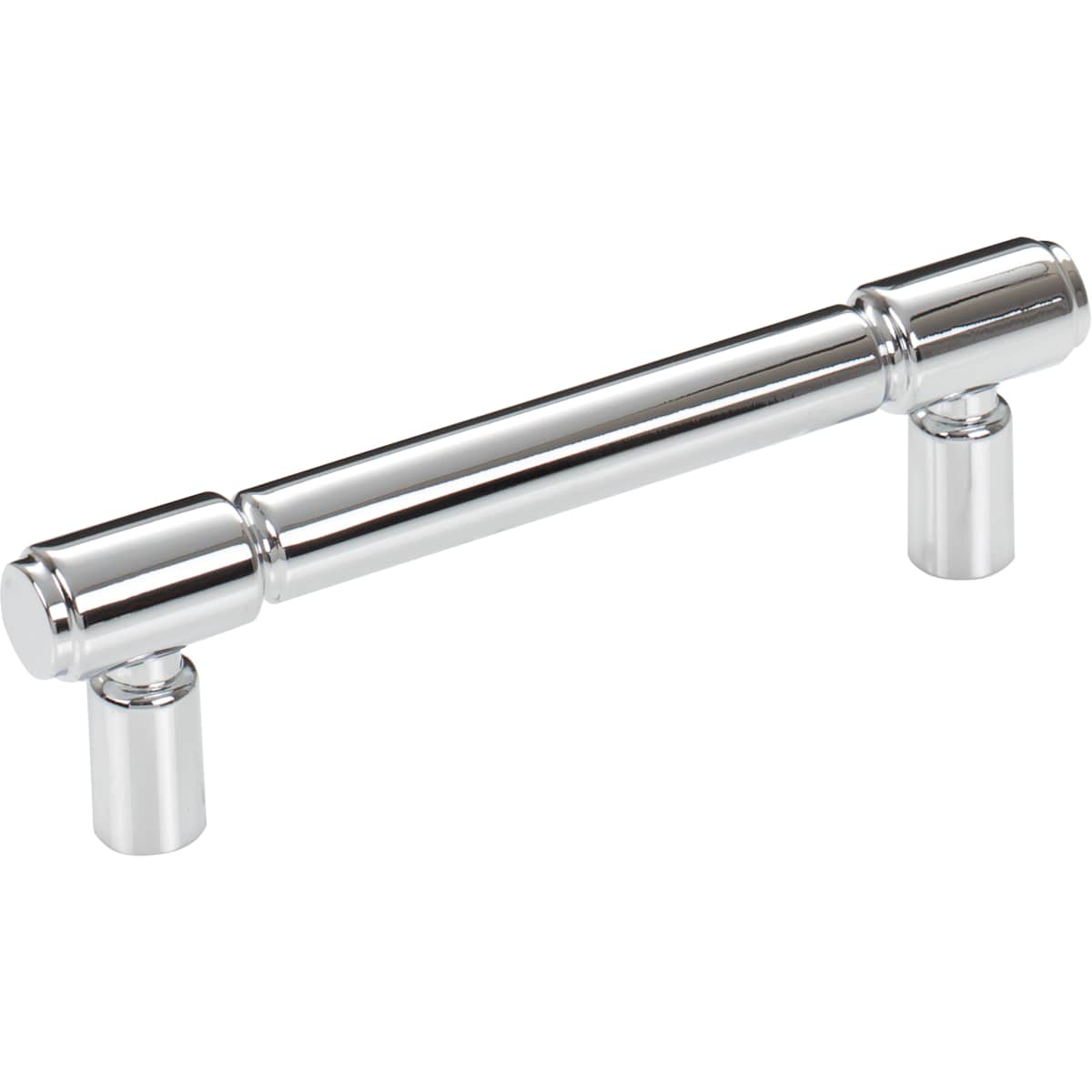 Top Knobs - TK3112BLK - Clarence 3-3/4 Inch Center to Center Bar Cabinet Pull in Flat Black