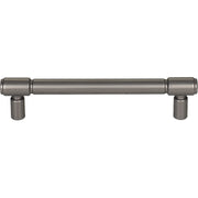 Top Knobs - TK3113AG - Clarence 5-1/16 Inch Center to Center Bar Cabinet Pull in Ash Gray