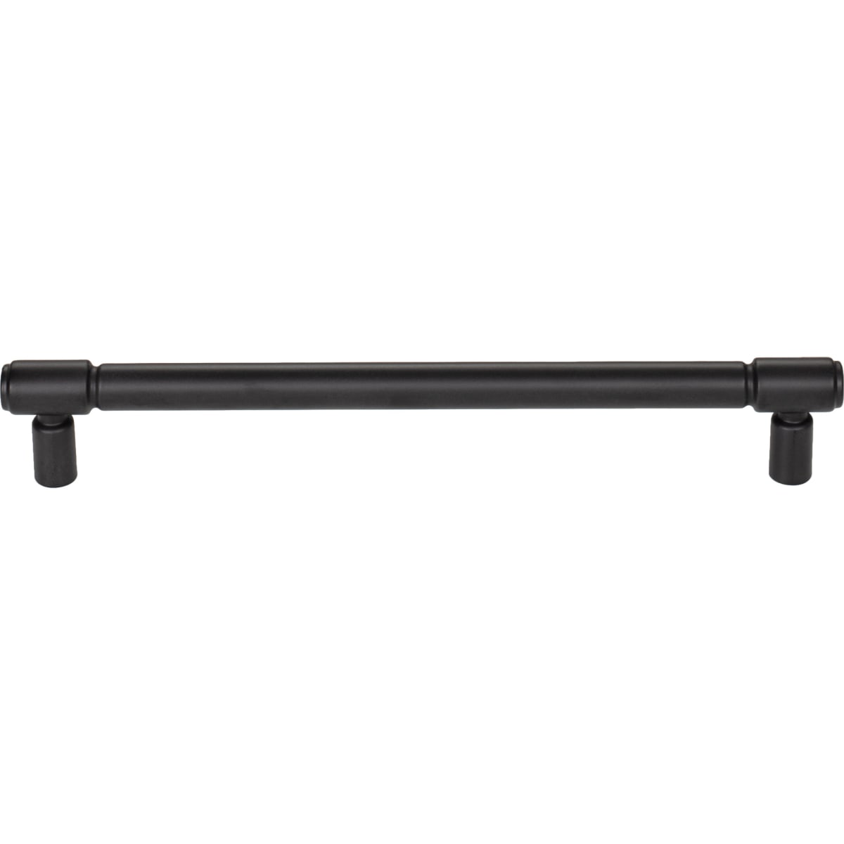 Top Knobs - TK3115BLK - Clarence 7-9/16 Inch Center to Center Bar Cabinet Pull in Flat Black