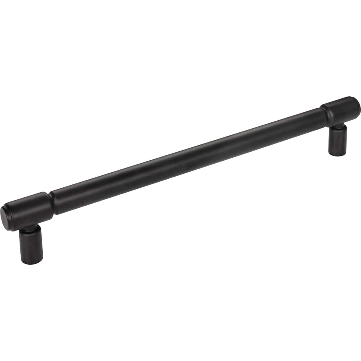 Top Knobs - TK3119BLK - Clarence 18 Inch Center to Center Bar Appliance Pull in Flat Black