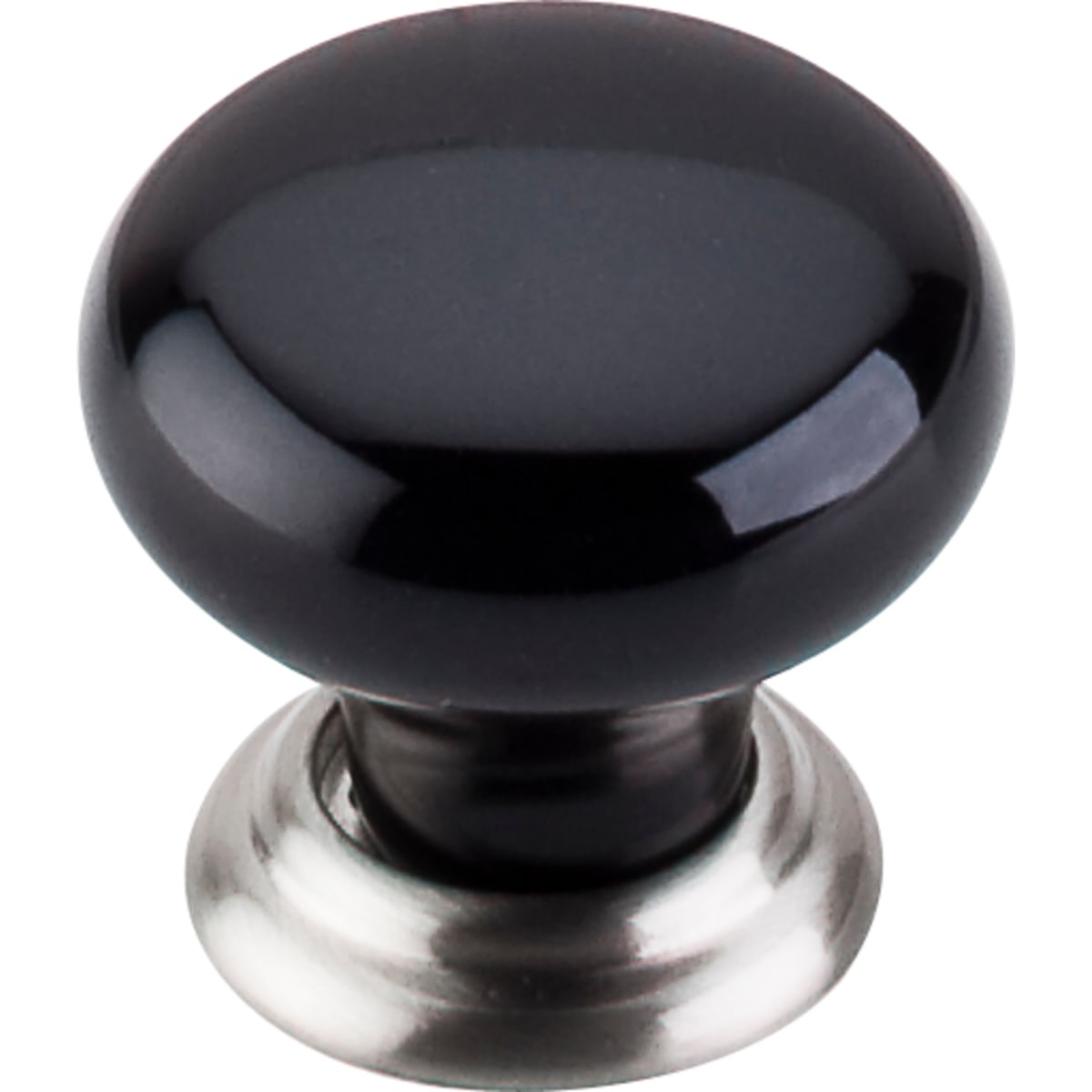 Ceramic 1-3/8 Inch Mushroom Cabinet Knob from the Chateau Collection