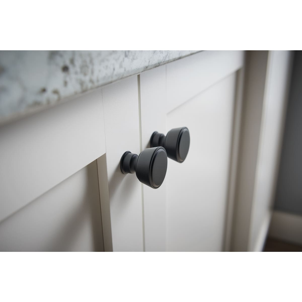 Top Knobs - TK3120AG - Ormonde 1-3/8 Inch Mushroom Cabinet Knob in Ash Gray
