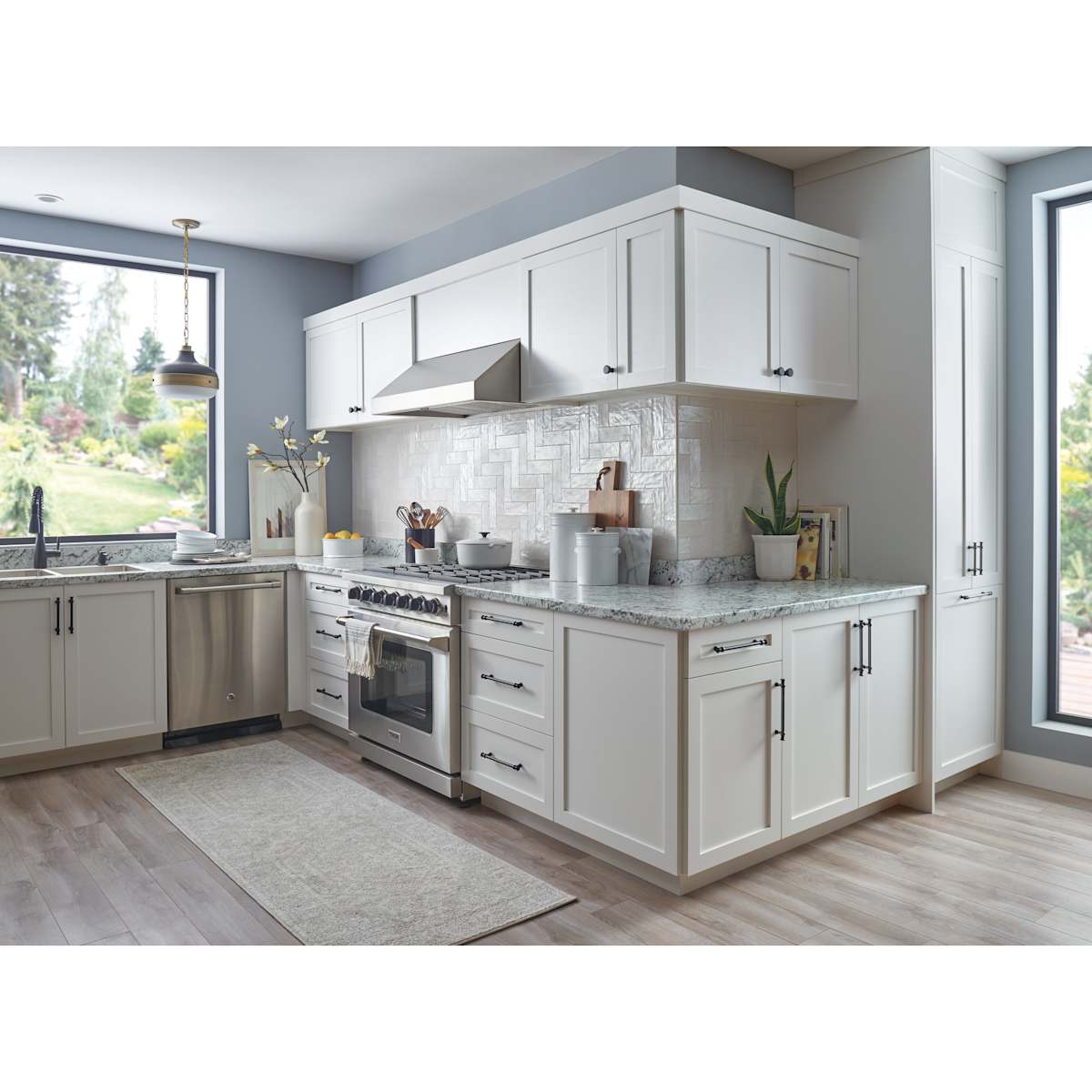 Top Knobs - TK3128AG - Ormonde 18 Inch Center to Center Bar Appliance Pull in Ash Gray