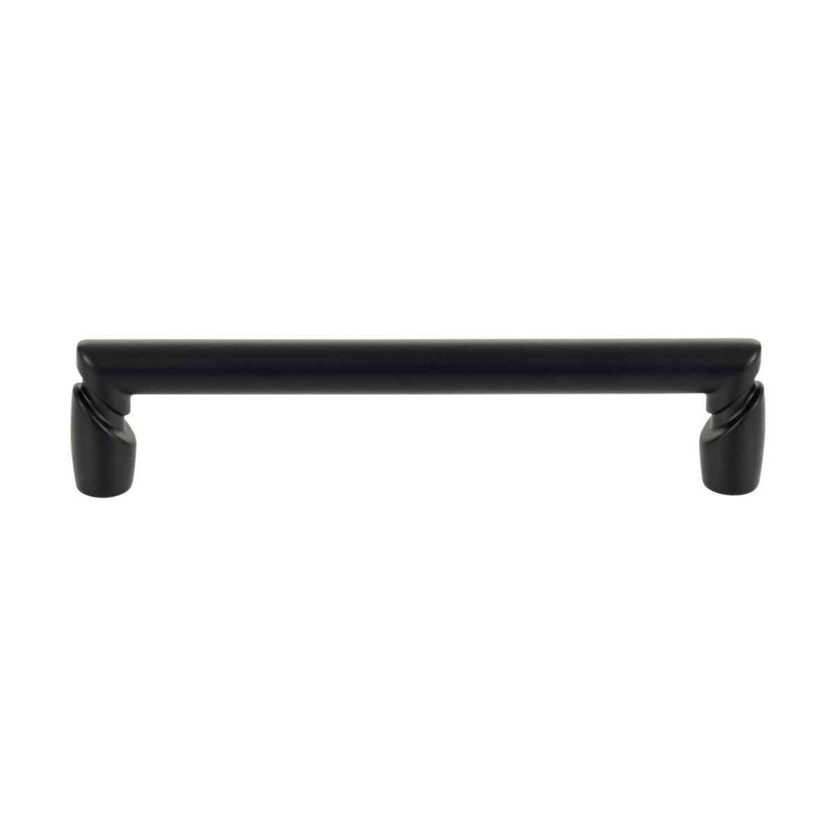 Top Knobs - TK3133BLK - Florham 5-1/16 Inch Center to Center Handle Cabinet Pull in Flat Black