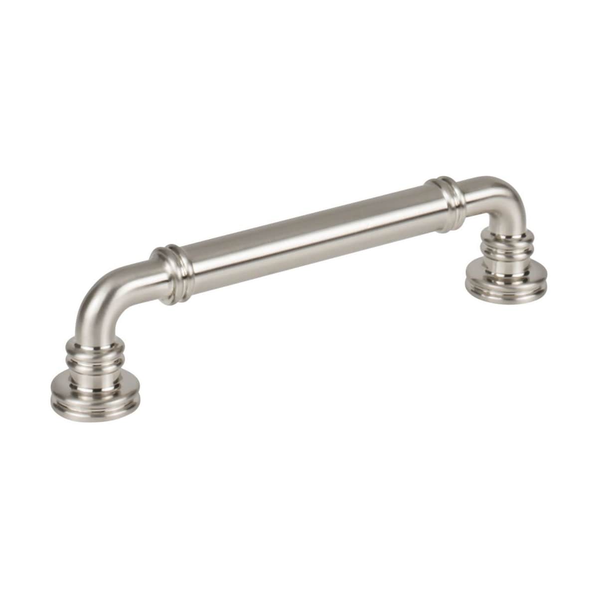 Top Knobs - TK3142BSN - Cranford 5-1/16 Inch Center to Center Handle Cabinet Pull in Brushed Satin Nickel