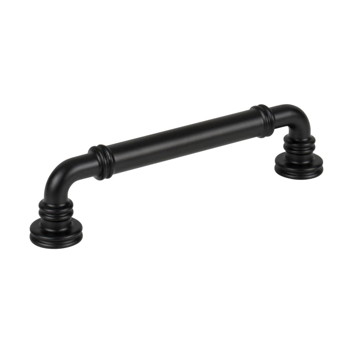 Top Knobs - TK3142BSN - Cranford 5-1/16 Inch Center to Center Handle Cabinet Pull in Brushed Satin Nickel