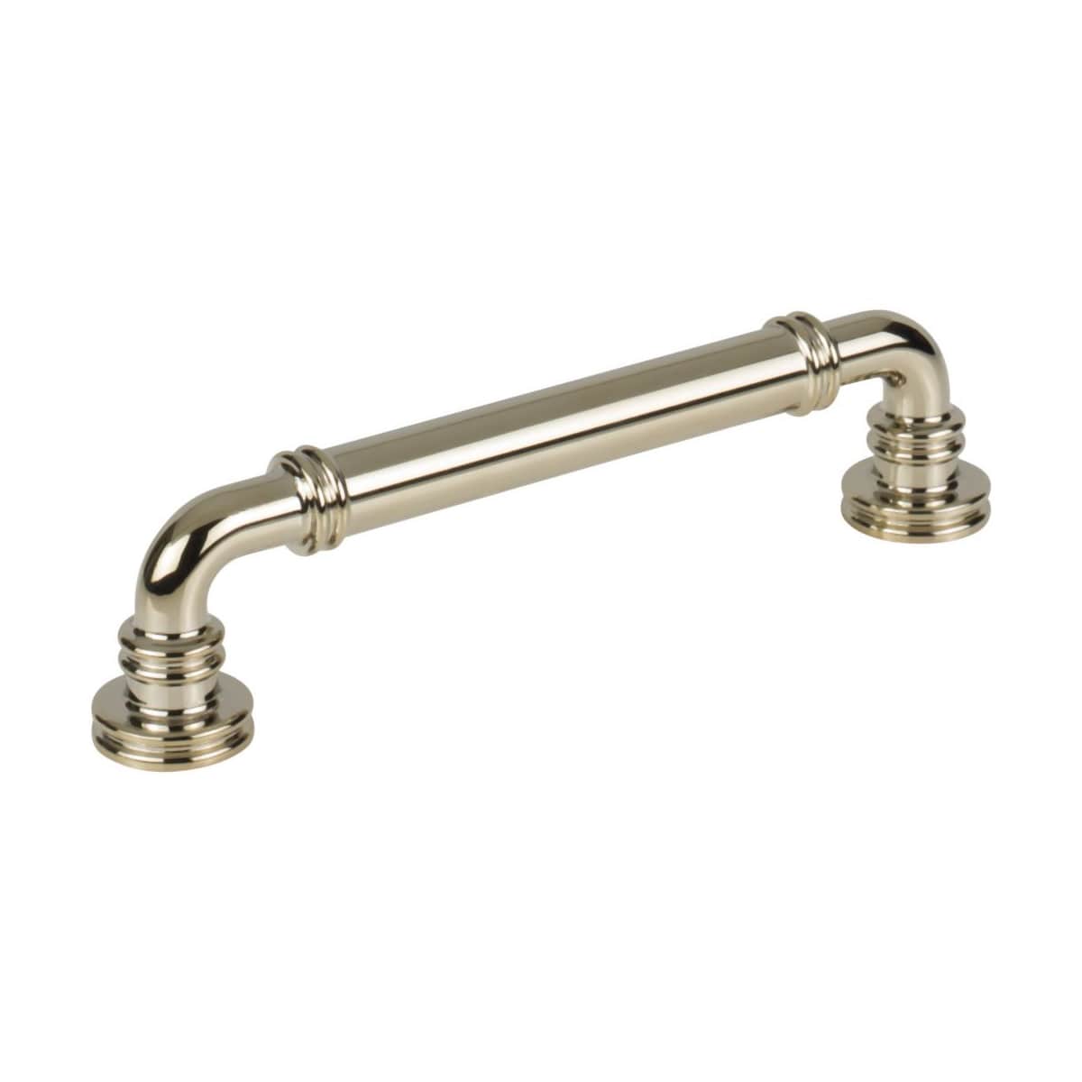 Top Knobs - TK3142BSN - Cranford 5-1/16 Inch Center to Center Handle Cabinet Pull in Brushed Satin Nickel