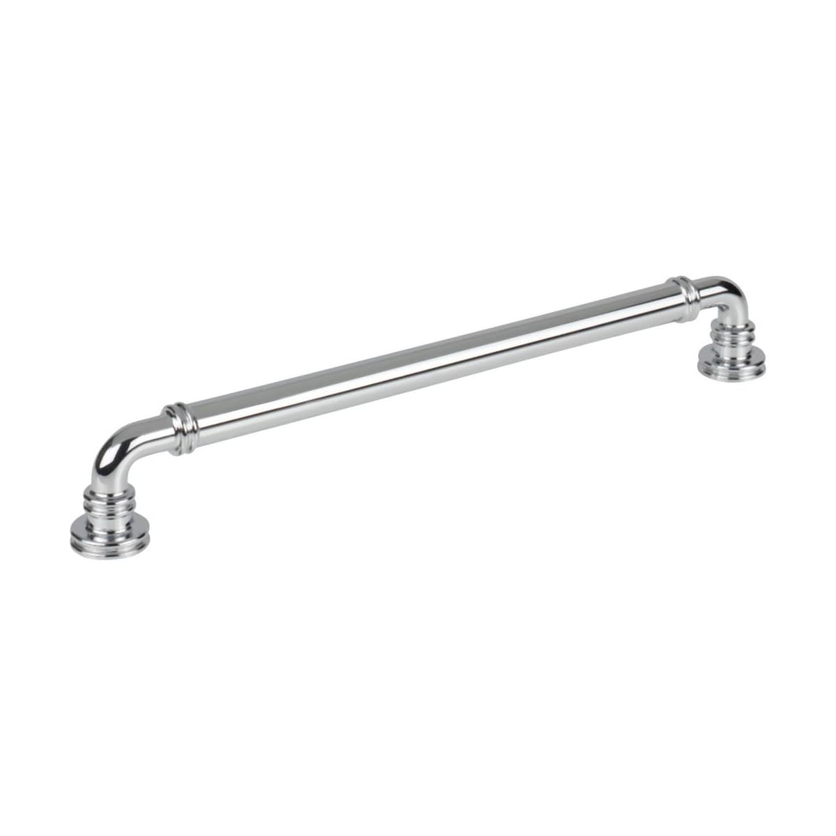 Top Knobs - TK3145PC - Cranford 8-13/16 Inch Center to Center Handle Cabinet Pull in Polished Chrome