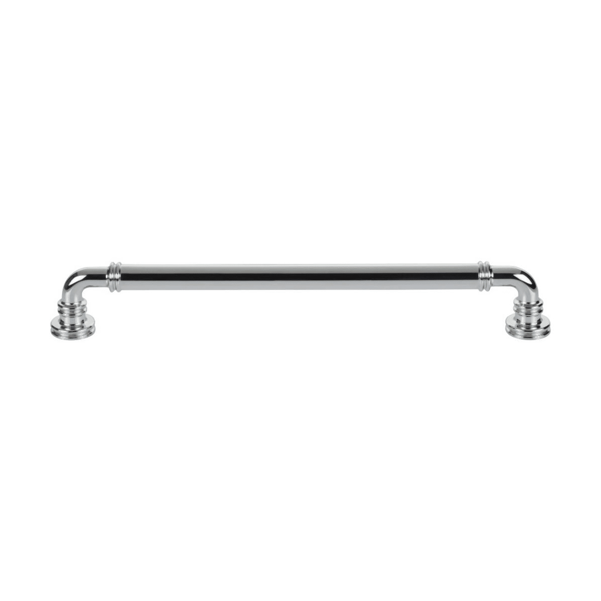 Top Knobs - TK3145PC - Cranford 8-13/16 Inch Center to Center Handle Cabinet Pull in Polished Chrome