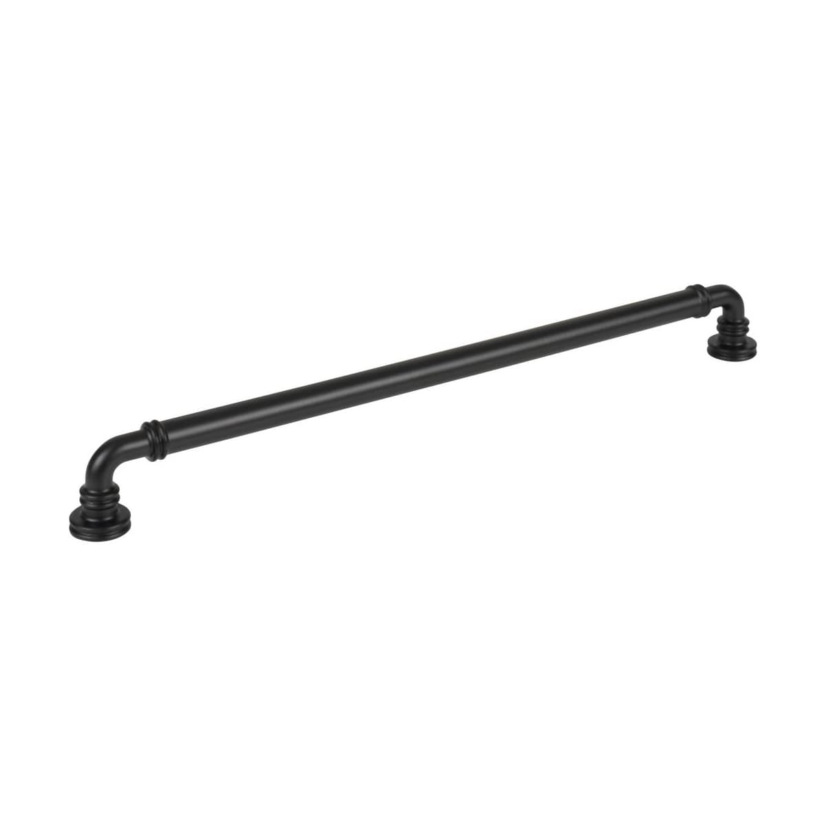 Top Knobs - TK3146PC - Cranford 12 Inch Center to Center Handle Cabinet Pull in Polished Chrome