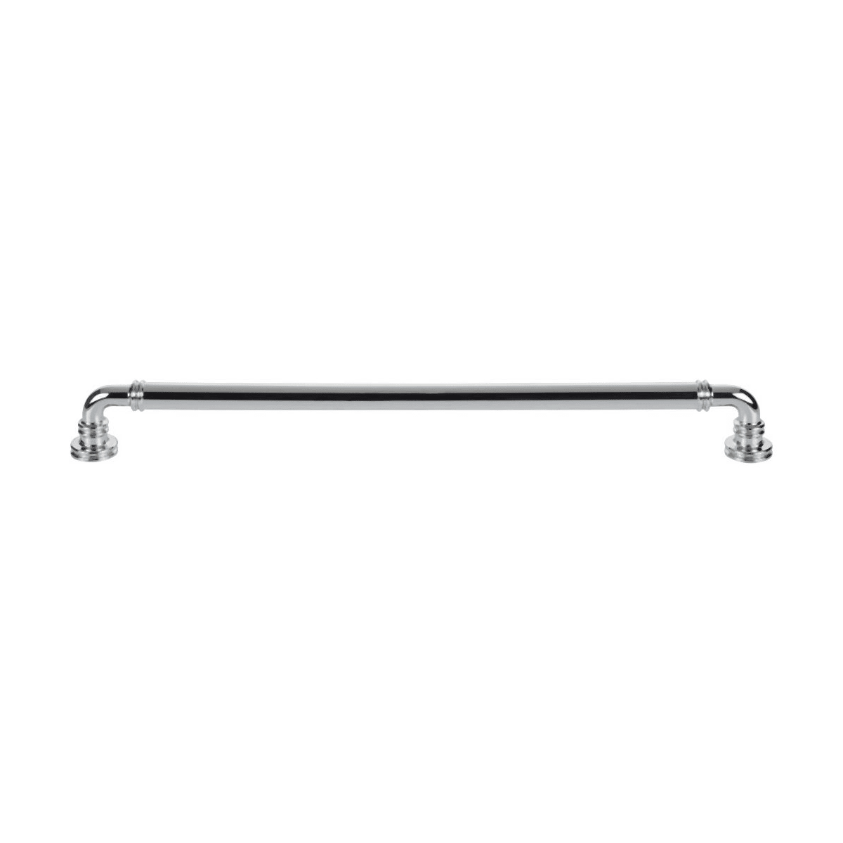 Top Knobs - TK3146PC - Cranford 12 Inch Center to Center Handle Cabinet Pull in Polished Chrome