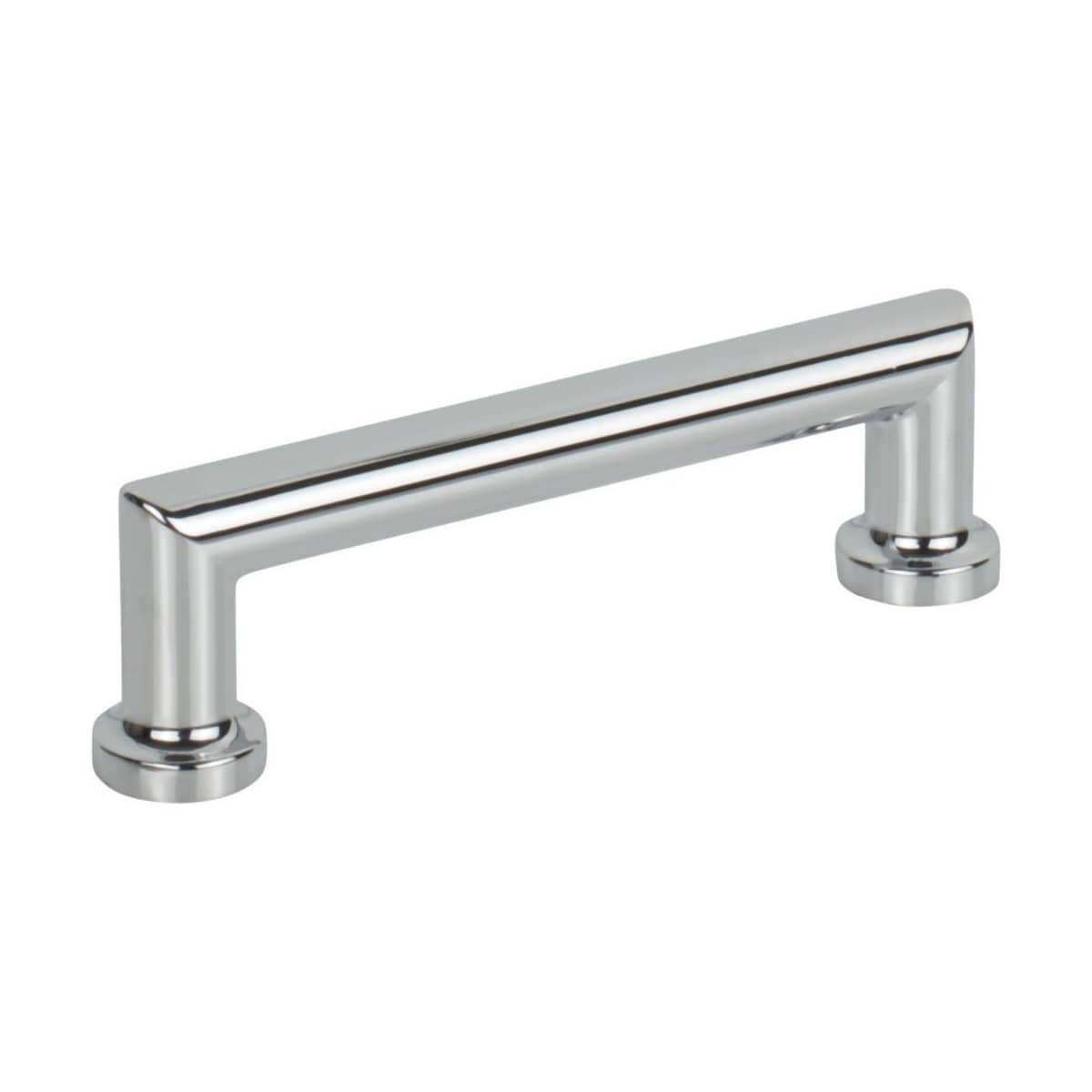Top Knobs - TK3151BLK - Morris 3-3/4 Inch Center to Center Handle Cabinet Pull in Flat Black