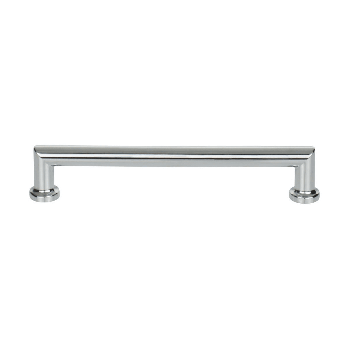 Top Knobs - TK3153PC - Morris 6-5/16 Inch Center to Center Handle Cabinet Pull in Polished Chrome