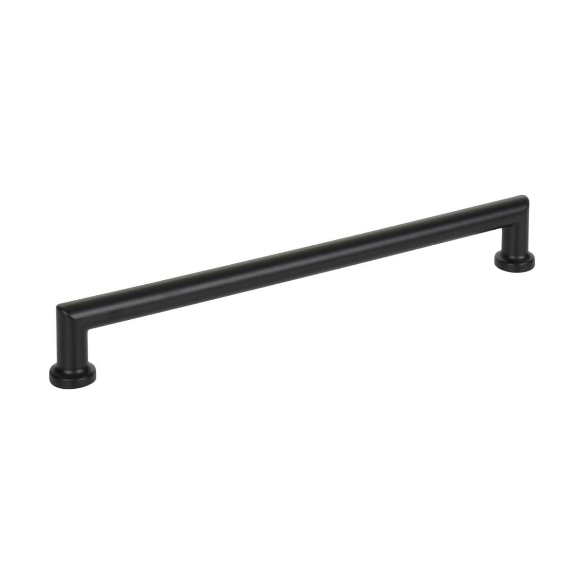 Top Knobs - TK3155BLK - Morris 8-13/16 Inch Center to Center Handle Cabinet Pull in Flat Black