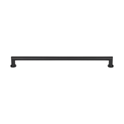 Top Knobs - TK3156BLK - Morris 12 Inch Center to Center Handle Cabinet Pull in Flat Black