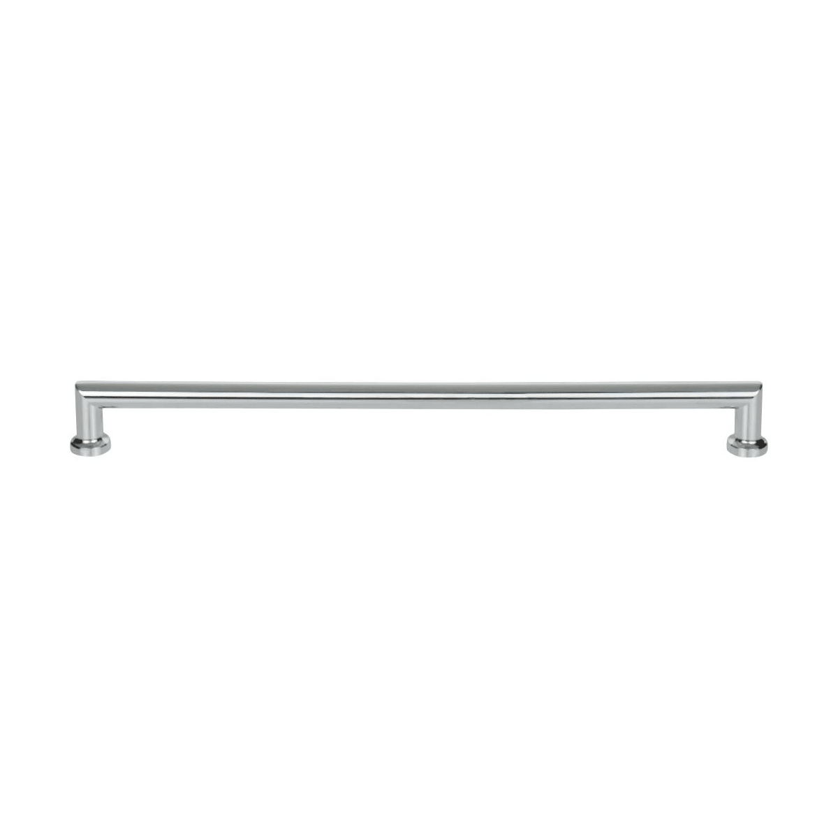 Top Knobs - TK3156PC - Morris 12 Inch Center to Center Handle Cabinet Pull in Polished Chrome