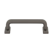 Top Knobs - TK3162AG - Harrison 3-3/4 Inch Center to Center Handle Cabinet Pull in Ash Gray