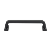 Top Knobs - TK3163BLK - Harrison 5-1/16 Inch Center to Center Handle Cabinet Pull in Flat Black