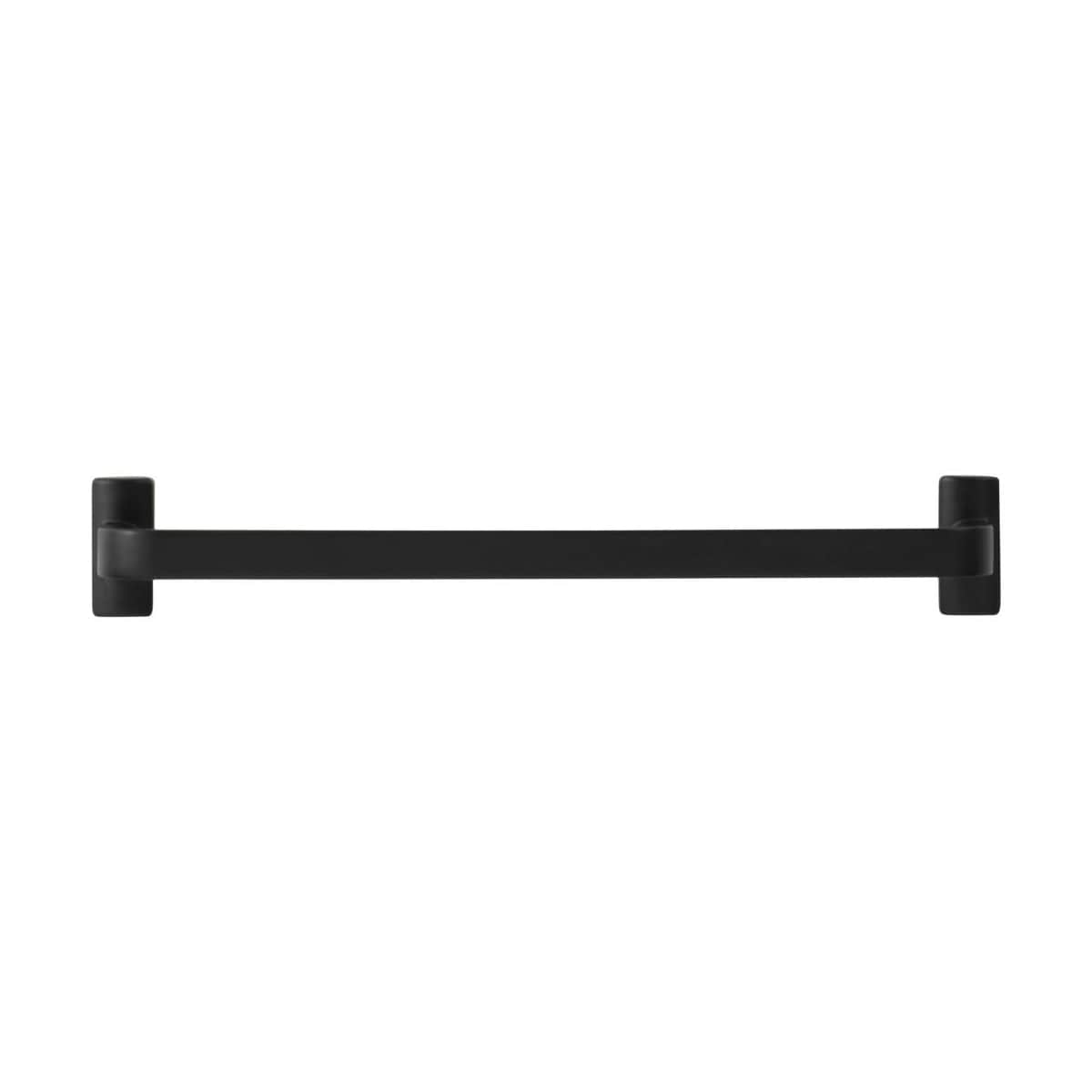 Top Knobs - TK3165BLK - Harrison 7-9/16 Inch Center to Center Handle Cabinet Pull in Flat Black