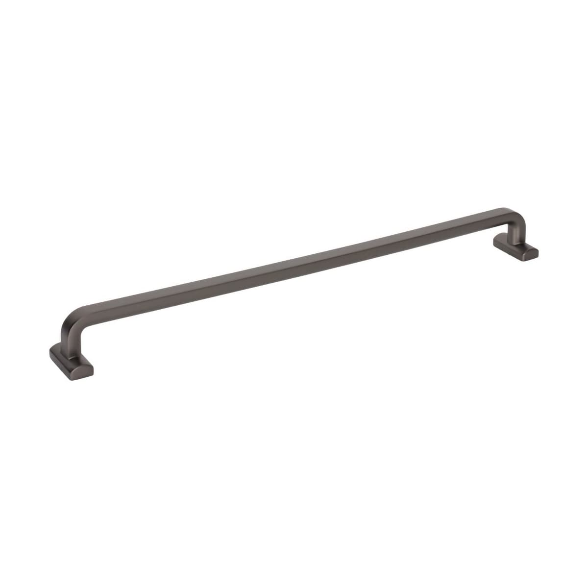 Top Knobs - TK3167BLK - Harrison 12 Inch Center to Center Handle Cabinet Pull in Flat Black