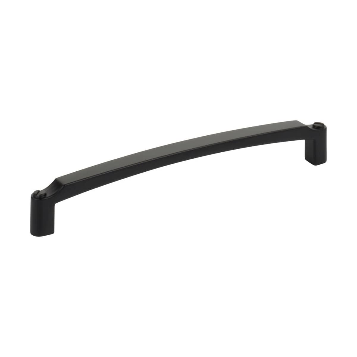 Top Knobs - TK3173BLK - Haddonfield 6-5/16 Inch Center to Center Handle Cabinet Pull in Flat Black
