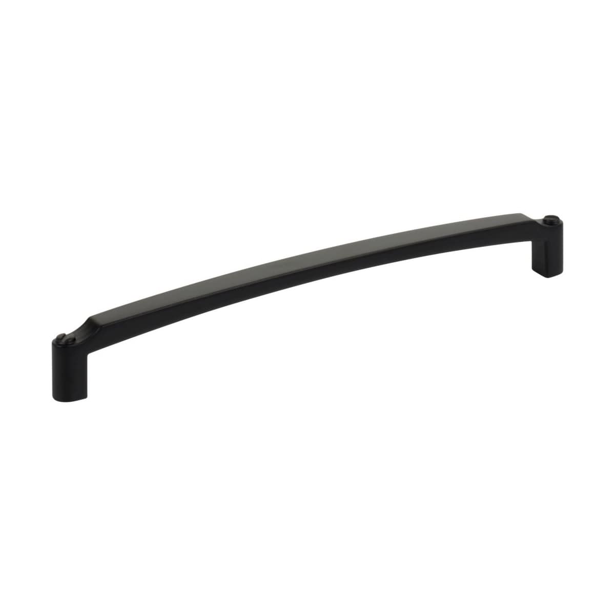 Top Knobs - TK3174BLK - Haddonfield 7-9/16 Inch Center to Center Handle Cabinet Pull in Flat Black