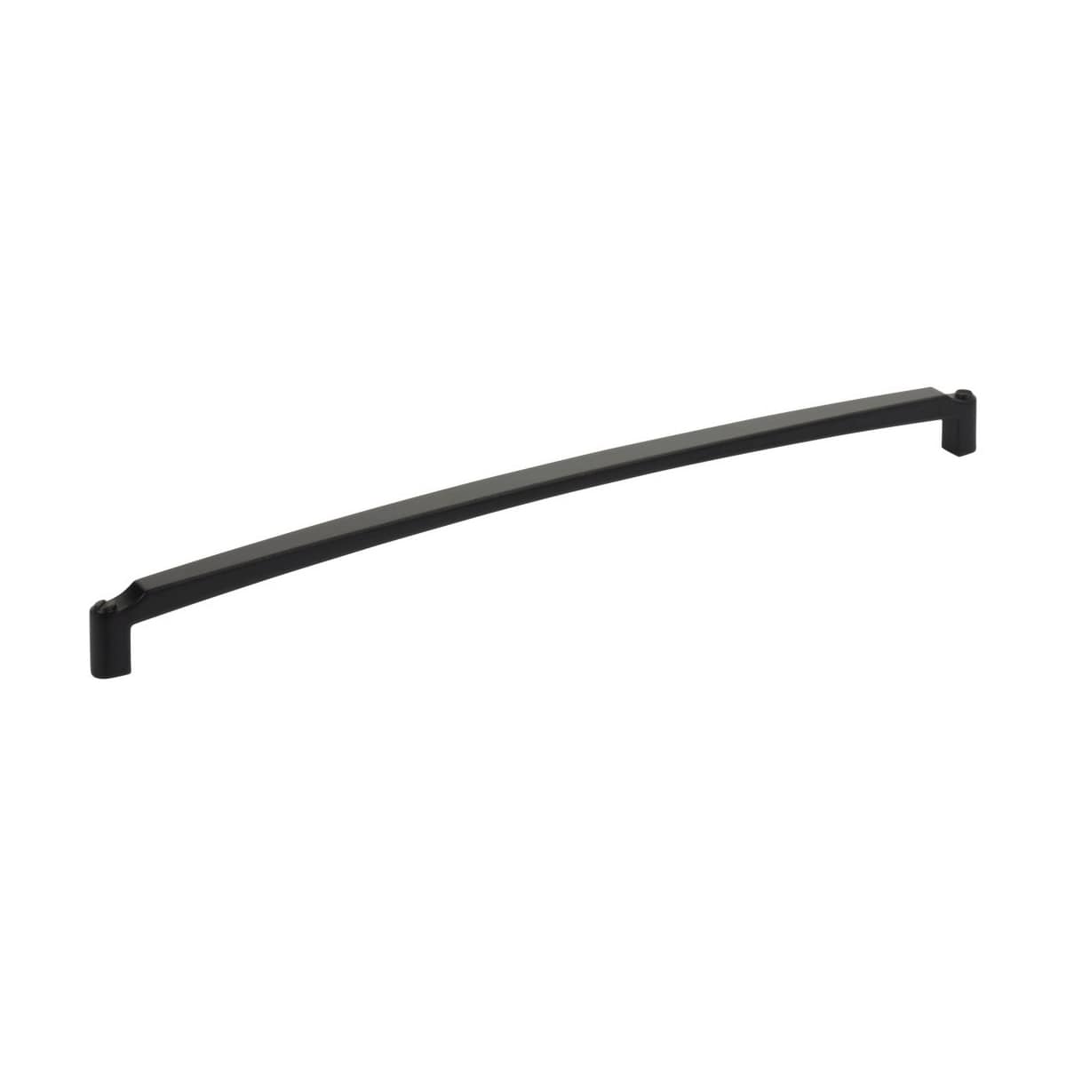 Top Knobs - TK3176BLK - Haddonfield 12 Inch Center to Center Handle Cabinet Pull in Flat Black